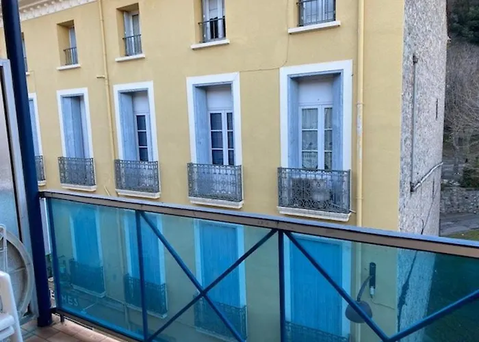 Cosy Avec Parking A 50m Des Thermes, 2 Couchages - Amelie-les-bains - Fr-1-703-55 アパート *